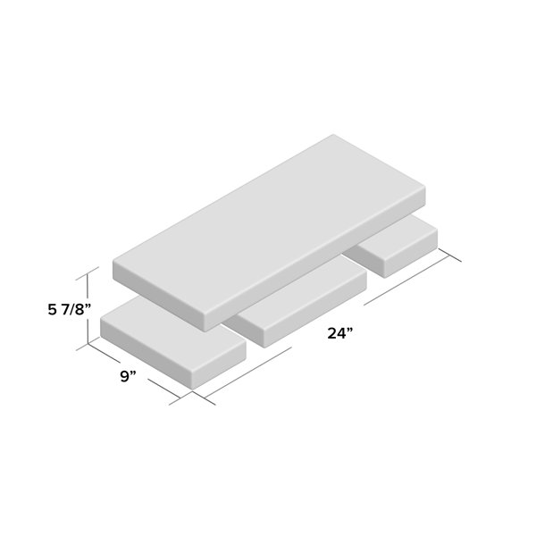 Mercury Row® Foweler 4 Piece Floating Shelf Set & Reviews Wayfair